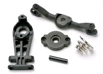 [ TRX-5344 ] Traxxas Steering arm (upper & lower)/ servo saver/ servo saver spring/ steering arm shaft 