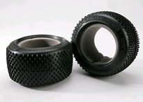 [ TRX-5375 ] Traxxas Tires, Response Pro 3.8" (soft-compound, narrow profile)/ foam inserts (2) 