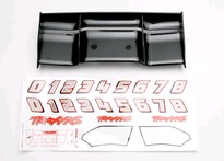 [ TRX-5446G ] Traxxas Wing, Revo (Exo-Carbon finish)/ decal sheet 