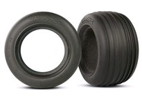 [ TRX-5563 ] Traxxas Tires, ribbed 2.8" (2)/ foam inserts (2)-TRX5563 