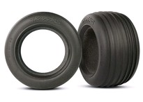 [ TRX-5563 ] Traxxas Tires, ribbed 2.8&quot; (2)/ foam inserts (2)