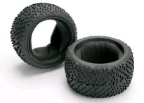 [ TRX-5570 ] Traxxas Tires, Victory 2.8" (rear) (2)/ foam inserts (2) 
