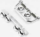 [ TRX-5634 ] Traxxas Lightbar, front bumper (chrome) (1), roof lightbar (chrome) (1) -TRX5634 