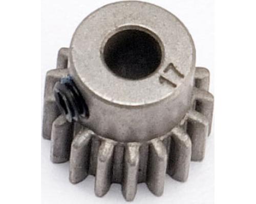 [ TRX-5643 ] Traxxas Gear, 17-T pinion (0.8 metric pitch, compatible with 32-pitch) (fits 5mm shaft)/ set screw 