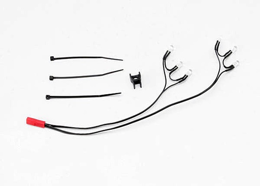 [ TRX-5688 ] Traxxas LED lights, rear harness (6 red lights), Summit (1)/ wire clip (1) 