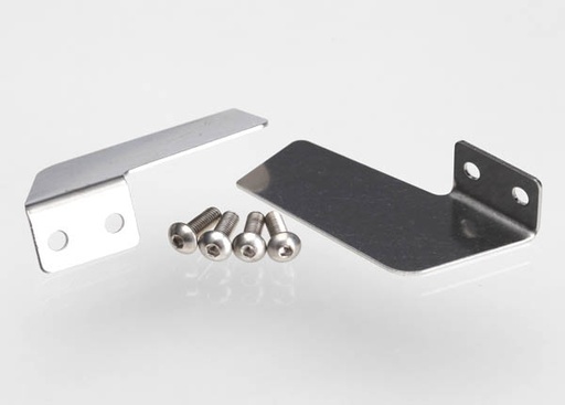 [ TRX-5732 ] Traxxas Turn fins, left & right/ 4x12mm BCS (stainless) (4) 
