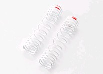 [ TRX-5859 ] Traxxas Springs, rear (white) (progressive rate) (2) (fits Slash aluminum Big-Bore shocks) -TRX5859 