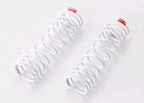 [ TRX-5860 ] Traxxas Springs, front (white) (progressive rate) (2) (fits Slash aluminum Big-Bore shocks) -TRX5860 