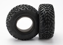 [ TRX-5871R ] Traxxas Tires, Ultra soft, S1 compound for off-road racing, SCT dual profile 4.3x1.7- 2.2/3.0" (2)/ foam inserts (2) -TRX5871R