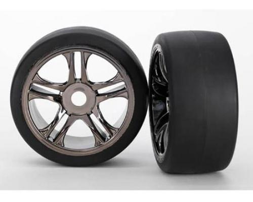 [ TRX-6477 ] Traxxas tires & wheels  assembled glued