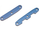 [ TRX-6823 ] Traxxas Bulkhead tie bars, front & rear, aluminum (blue-anodized) -TRX6823 