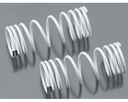 [ TRX-6857 ] Traxxas Springs, front (white) (progressive rate) (2) -TRX6857 