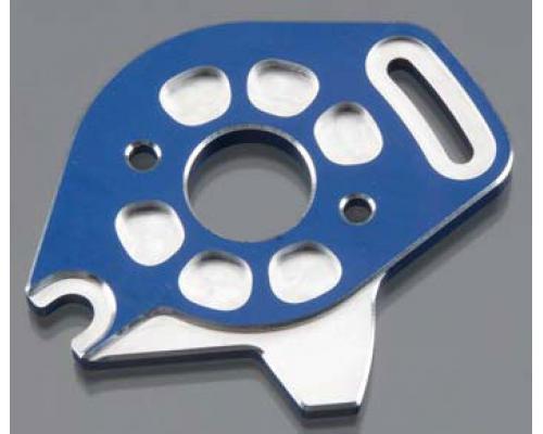 [ TRX-6890X ] Traxxas Plate, motor, aluminum (blue-anodized) -TRX6890X