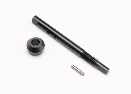[ TRX-6893 ] Traxxas Input shaft (slipper shaft)/ bearing adapter (1)/pin (1) -TRX6893 