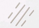 [ TRX-7021 ] Traxxas Suspension pin set (front or rear), 2x46mm (2), 2x14mm (4) 