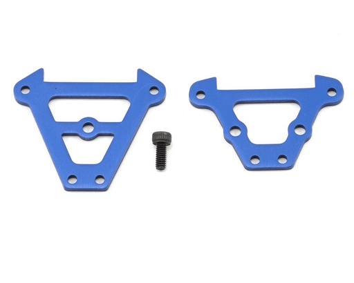 [ TRX-7023 ] Traxxas Bulkhead tie bars, front & rear (blue-anodized aluminum)/ 2.5x6 CS (1) 