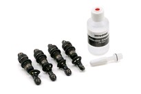 [ TRX-7061X ] Traxxas Shocks, GTR hard anodized, Teflon-coated bodies with TiN shafts (fully assembled, without springs) (4) 