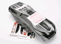 [ TRX-7111X ] Traxxas Body, 1/16 E-Revo, ProGraphix . Graphics are painted- requires paint and final color application) 