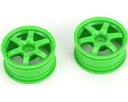 [ TRX-7374A ] Traxxas wheels  volk racing  green