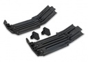 [ TRX-7744 ] Traxxas Skidplate, front (1), rear (1)/ rubber impact cushion (2)  - TRX7744