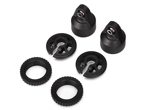 [ TRX-7764 ] Traxxas Shock caps, GTX shocks/ spring perch/ adjusters/ 2.5x14 CS ( 