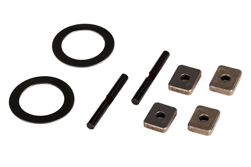 [ TRX-7783 ] Traxxas Spider gear shaft (2)/ spacers (4)/ 16x23.5x0.5mm TW (2) 