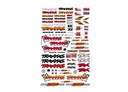 [ TRX-9950 ] Traxxas Official Team Traxxas racing decal set (flag logo/ 6-color) 