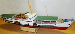 [ TUE00141 ] pasabahce 1/87 bosphorus houtbouw lasercut 