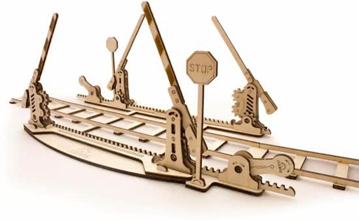 [ UGEARS4820184120266 ] Rails+Crossing