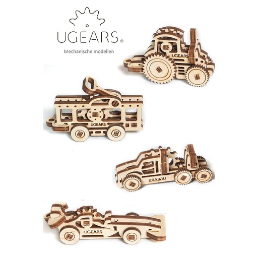 [ UGEARS4820184120617 ] U- Fidget '4 Autos"