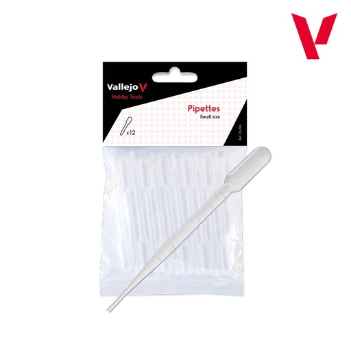 [ VAL26004 ] Vallejo Pipettes Small Size (12)