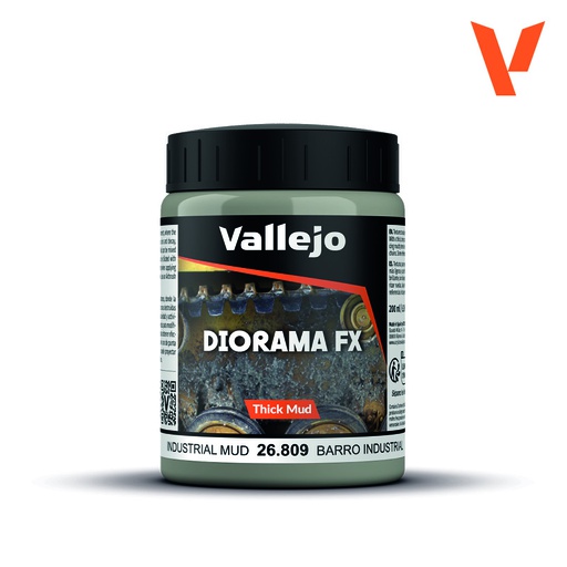 [ VAL26809 ] Vallejo Industrial Thick Mud  200ml