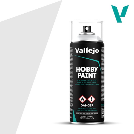 [ VAL28011 ] Vallejo Grey Primer 400ml spray