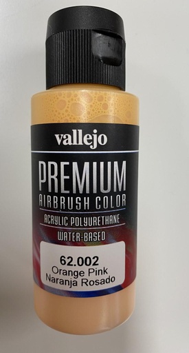 [ VAL62002 ] Vallejo Premium Color Orange Pink 60ml