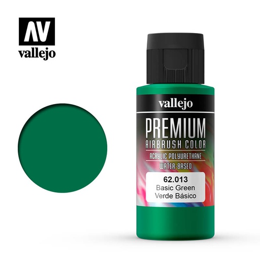 [ VAL62013 ] Vallejo premium airbrush color Basic Green