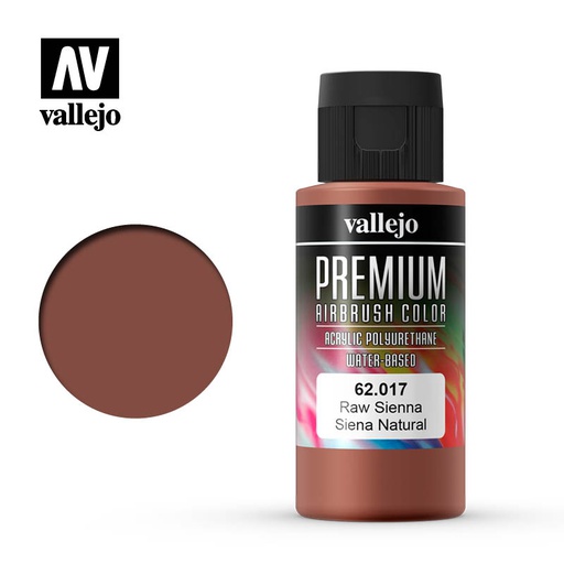 [ VAL62017 ] Vallejo Premium Color Raw Sienna 60ml
