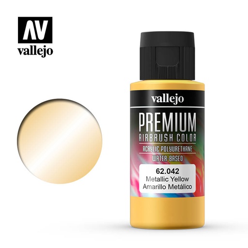 [ VAL62042 ] Vallejo Metallic Yellow