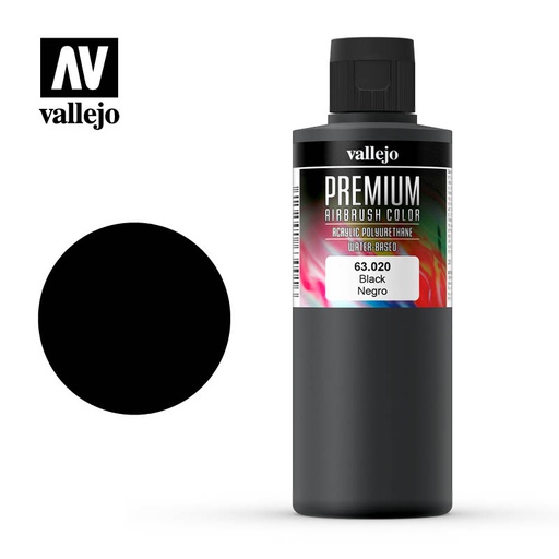 [ VAL62020 ] Vallejo Black premium 60ml