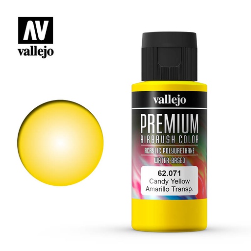 [ VAL62071 ] Vallejo Candy Yellow 60ml
