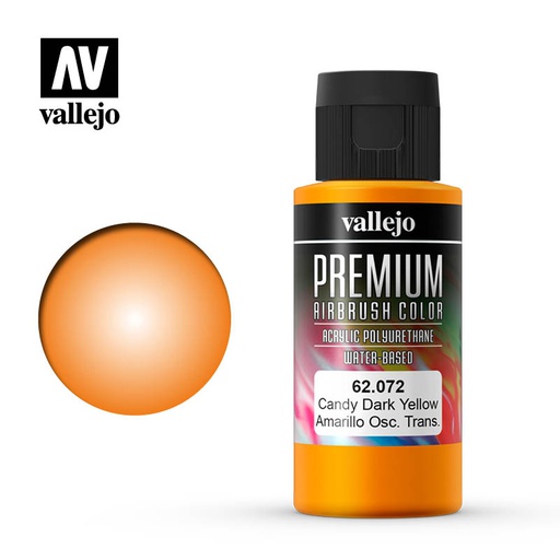 [ VAL62072 ] Vallejo Candy Dark Yellow 60 ml
