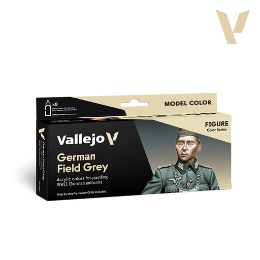 [ VAL70181 ] Vallejo German Field Grey Uniform (8) by Jaume Ortiz