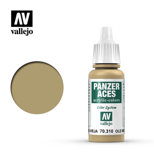[ VAL70310 ] Vallejo Panzer Aces Weathered Wood 17ml