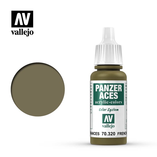 [ VAL70320 ] Vallejo Panzer Aces French Tanker 17ml