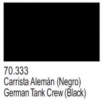 [ VAL70333 ] Vallejo Panzer Aces German Tanker (Black) 17ml