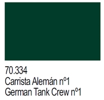 [ VAL70334 ] Vallejo Panzer Aces Ger. Tanker (Feldgrau I) 17ml