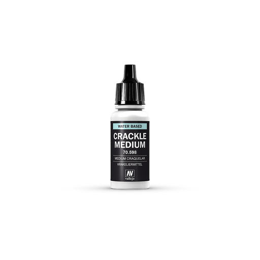 [ VAL70598 ] Vallejo Auxiliary Products Crackle Medium 17ml