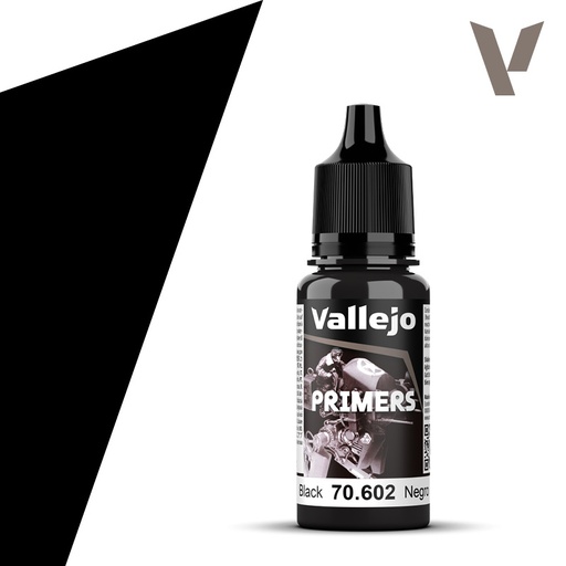 [ VAL70602 ] Vallejo Surface Primer Black 18ml