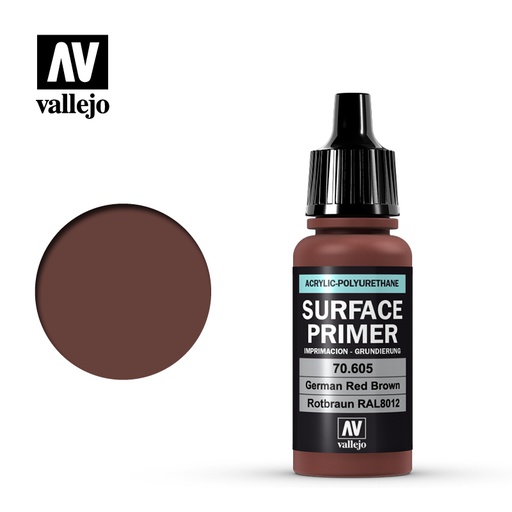 [ VAL70605 ] Vallejo Ger. Red Brown 17ml