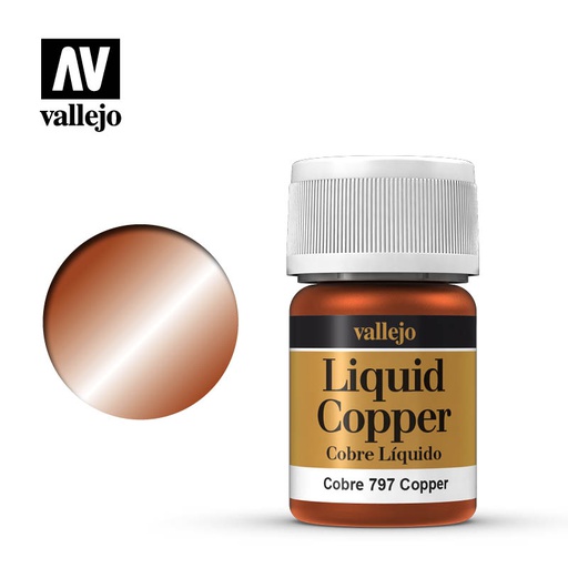 [ VAL70797 ] Vallejo Copper (Alcohol Based) 17ml