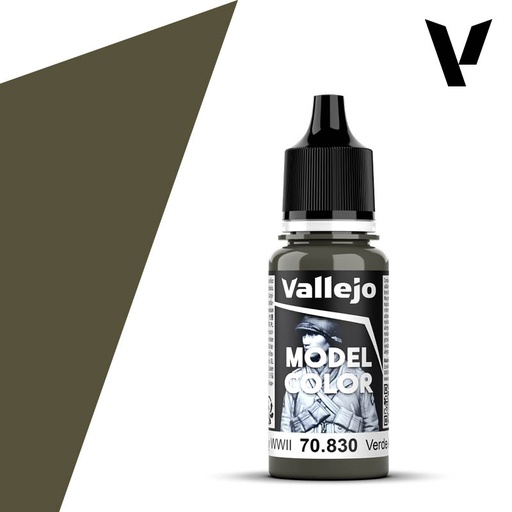 [ VAL70830 ] Vallejo Model Color German Fieldgrey WWII  18ml